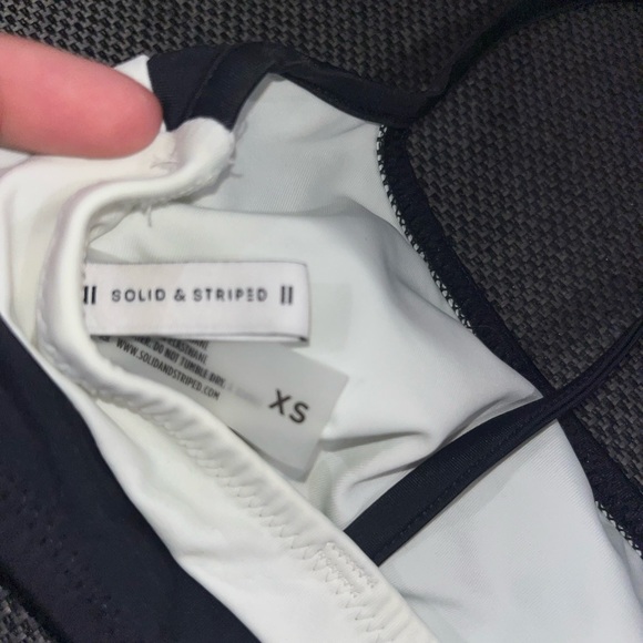 Solid And Striped Swimsuit - Picture 4 of 4